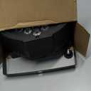 36LED Black Lights, U`King 72W UV Stage Lights Blacklight with Glow in The Dark Party Supplies by DMX Remote Control for Halloween Stage Lighting (1 Pack)