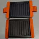 Maconee Microwave Sandwich maker | Microwave Grill Cheese Maker | Microwave Crisper Toaster Cookware | Panini Press | Cooking Fast and Dishwasher Safe Orange