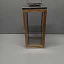 16" Metal/Wood Lantern