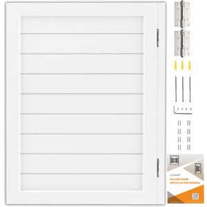 Swinging Doors 30/32/36 in Wide, Modern Saloon Half Door for House, Kitchen, Interior Wood Cafe Door with Hardware, Western Style Premade Bar Doors