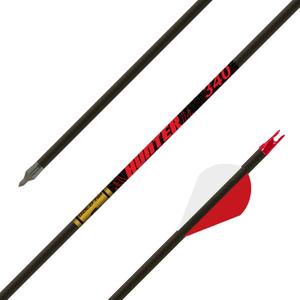 Gold Tip Hunter Arrows with Raptor Vane (Pack of 6) Size 300