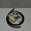 Universal Electric Fuel Pump Kit 12v 3-6 PSI Low Pressure with Fuel Filters 10 Hose Clamps 6.56 FT 5/16" ID Fuel Line Replacement For Carburetor Lawn Mower Gas Diesel Transfer Pump