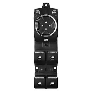 Master Power Window Switch Compatible with 2015 2016 2017 2018 2019 2020 Ford F150 F-150(Manual Fold Mirror), FANLIDE Driver Side Window Control Switch Replace FL3Z-14529-DA FL3Z14529DA SW7440