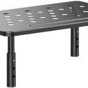 Monitor Stand,Computer Monitor Stand for Desk,Adjustable Laptop Riser,Monitor Riser with Airflow Vents,Monitor Riser,Desk Organizer for Computer,Laptop, Printer,Pc