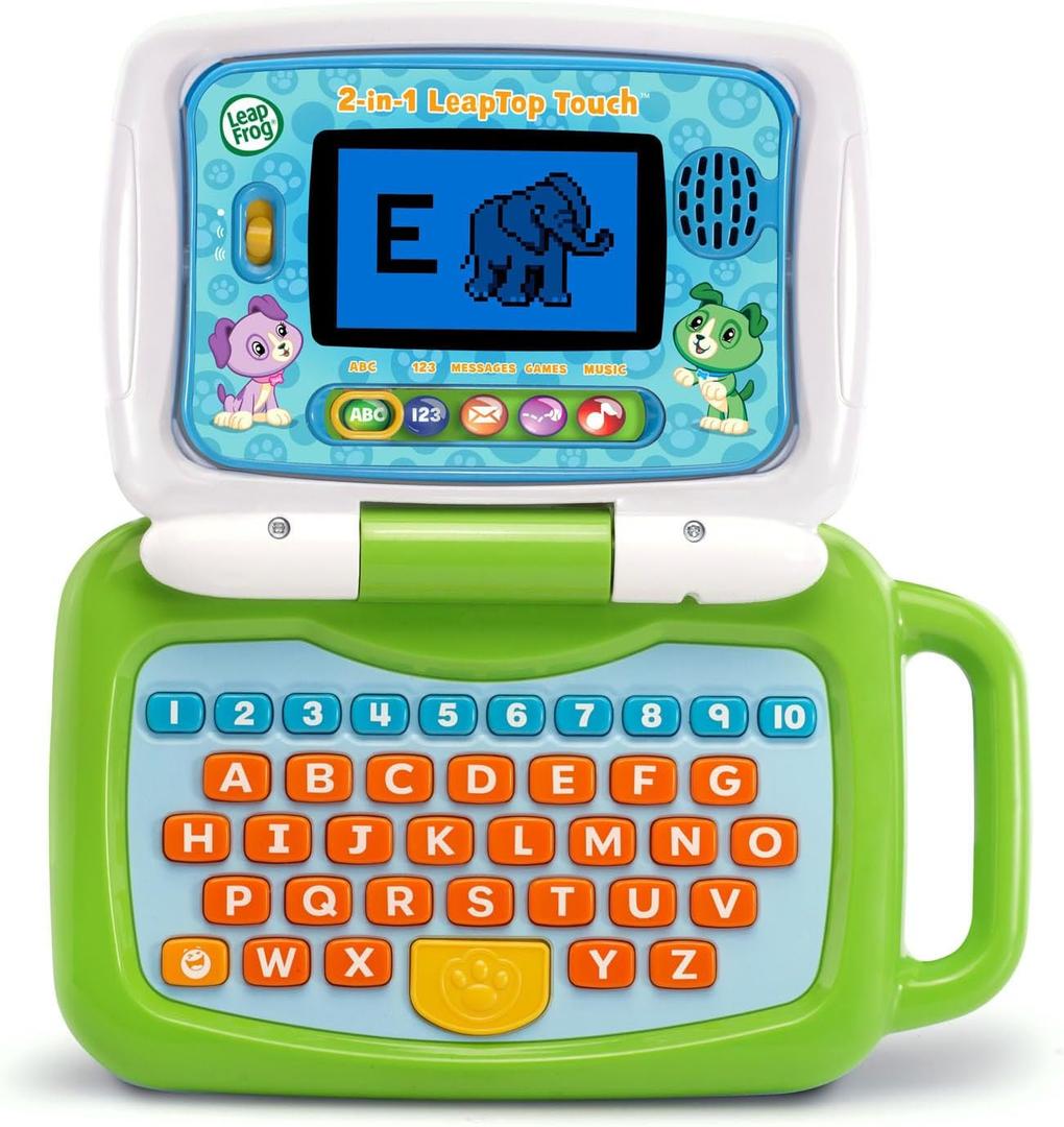 LeapFrog 2-in-1 LeapTop Touch, Green