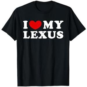 I Love My Lexus, I Heart My Lexus T-Shirt, size XL