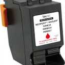 Remanufactured ISINK34 / IMINK34 / ININK67 Red Ink Cartridge Compatible with Quadient IS330, IS350, IS420, IS440, IS460, IS480 & Hasler IMINK34 Postage Meters (Made in USA)