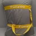 48" 48" Padded Baby Play Mat for Floor, 1.2" Thick Memory Foam Mat with Machine Washable Cover, Soft Tummy Time Crawling Playmat with Non-Slip Bottom, Fits 50" x50" Playpens