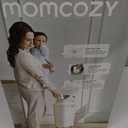 Momcozy Diaper Pail with Patented Triple-Seal Odor Control, Wide Opening, Ergonomic Height, Large Capacity with Viewing Window, Childproof Lock, Fits Standard Trash Bags