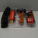 OCHIDO Train Set - Christmas Train Sets for Under The Tree, Electric Train Toy Gift for Boys Girls, with Railway Kits,Cargo Cars & Tracks,Light,Smokes & Sound,for 3 4 5 6 7 8+ Year Old Kids