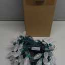 Dazzle Bright C9 Christmas String Lights, 100 LED 66 FT Waterproof Connectable Green Wire Fairy Lights, Christmas Lights for Indoor Outdoor Home Yard Xmas Tree House Decorations (Warm White)