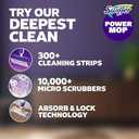 Swiffer PowerMop Multi-Surface Mop Kit for Floor Cleaning, Fresh Scent, Mopping Kit Includes PowerMop, 2 Mopping Pad Refills, 1 Floor Cleaning Solution with Fresh Scent and 2 Batteries