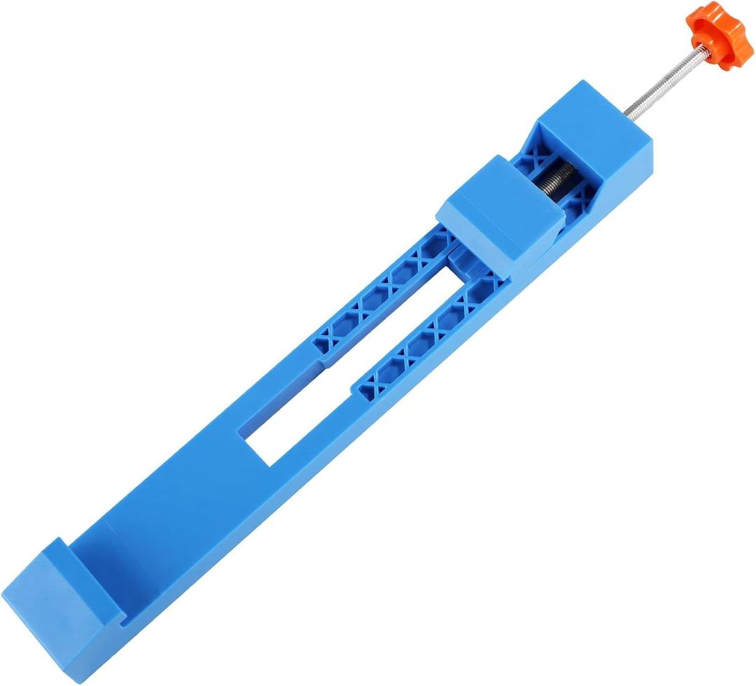 4 x Adjustable Cutting Machine Base Guide, Electric Circular Saw Milling Positioning Clamp Precision Wood Cutting Guide Cutting Machine Base Guide for Cutting and Milling Tasks(Blue)