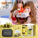 100x-250x Pocket Microscope for Kids Adults, Protable Handheld Miniscope, Mini Microscope Kit for Kids Adults Home School Lab Biology Science Education, Yellow