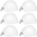 6pcs Mini Igloo Toys Lifelike Ice House Models Arctic Figurines Toys for Boys Girls Kids Dollhouse Micro Landscape Decoration