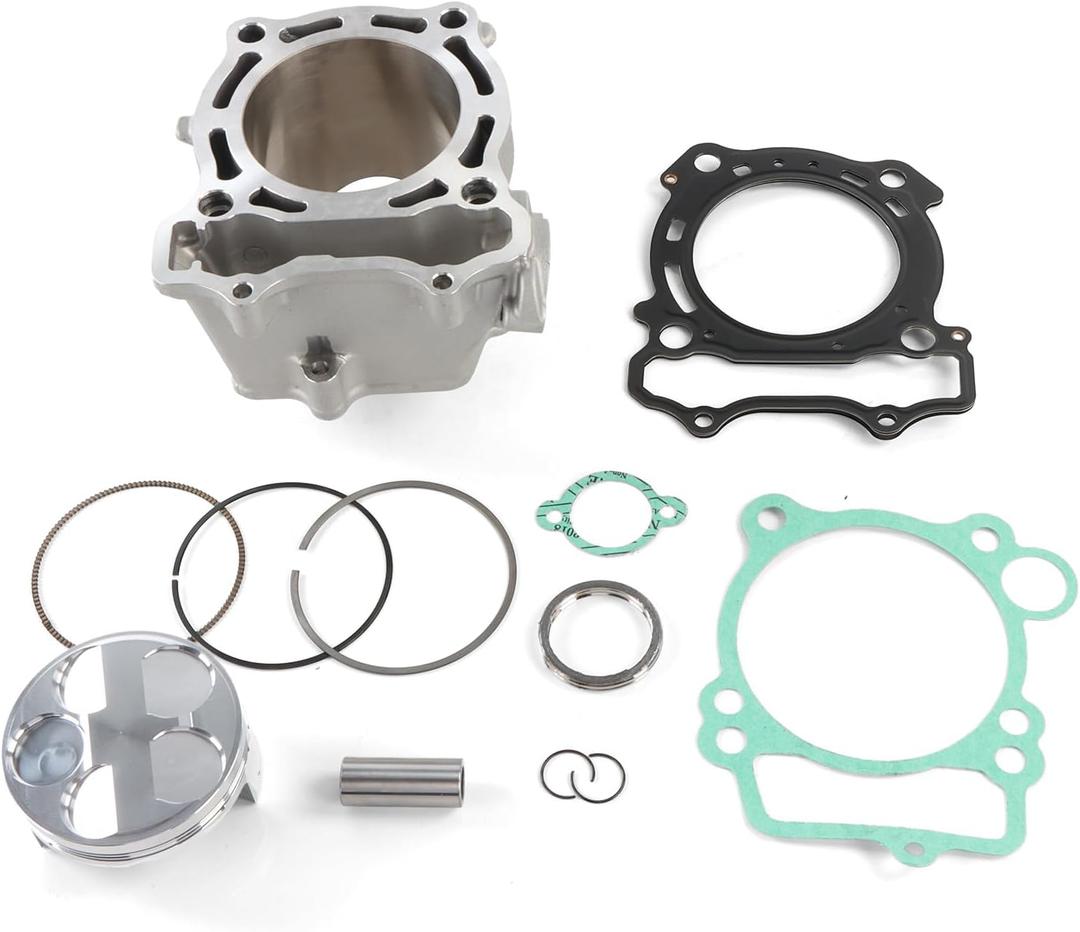 YZ250F WR250F Cylinder Piston Gasket Top End Rebuild Kit Φ77mm Cylinder for Yamaha WR250F YZ250F 2001-2013, Replace 5XC-11311-20-00