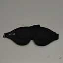 MZOO Luxury Sleep Eye Mask for Side Sleeper Men Women, Zero Eye Pressure 3D Sleeping Mask, Light Blocking Patented Design Night Blindfold, Soft Eye Shade Cover for Travel, Black