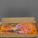 Geegoods 16 Bundles Artificial Fall Flowers Outdoor  Faux Lavender Flowers with Monkey Grass UV Resistant Plastic Faux Plants for Halloween Front Door Porch Patio Yard Balcony Decor, Orange Color