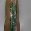 20 Bundles Artificial Flowers for Outdoors, UV Resistant Fake Flowers with Plastic Plants, Faux Silk Flower for Outdoors Planter, Fake Realistic Plant Outside Window Boxes Patio Decor-Pink