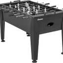Atomic Pro Force Foosball Table – 56” Official Size Arcade Table with Carbon Fiber Style Design, Perimeter Ramp, Slide Scoring, Built‑in Ball Return