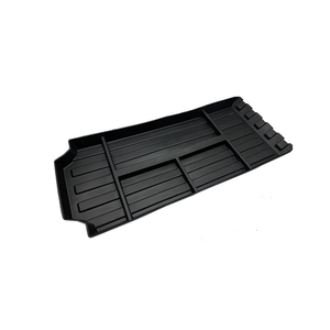 mucar Floor Center Console Organizer for Tesla Cybertruck, Compatible with Cybertruck Accessories, Floor Console Storage Tray Box ABS Material with Cybertruck Interior Accessories