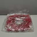 Christmas Placemats Set of 4 Round Red Berry Place Mats 16 Inch Artificial Berry Wreath Placemats Artificial Xmas Thermal Insulation Dining Table Mat for Xmas Winter Party Dining Decorations