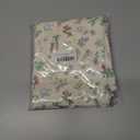 Sunwel Fashion Women Top Zipper Forest Picnic & Bunny in Bloom Cute Prints Cotton Tote Bag for Work Travel Gym Shopping Beach