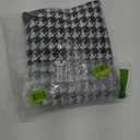 New Women's Houndstooth Knitted V-Neck Sleeveless Pullover Sweater
M