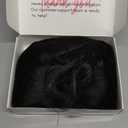 morvally Short Black Wavy Bob Wig with Bangs for Women 16 Inches Natural Synthetic Hair Wavy Wigs