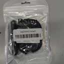 R-fun for AirPods Pro 3 Case (2025), Soft Silicone Protective Case Cover Compatible with Apple AirPods Pro 3rd Generation (USB-C Cable) for Women Men with Cleaning Kit and Keychain, Black