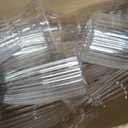 24 Pack Plastic Vase Bulk, Small Clear Flower Vase, Plastic Vases for Flowers, Crystal Bud Vases for Centerpieces, Wedding, Home Table Decorations, Formal Dinners