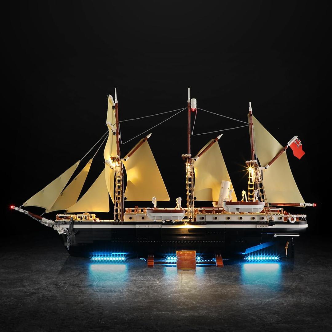 Vaodest LED Light for Lego The Endurance 10335 Set,Design and Configuration Compatible with Model 10335(LED Light Only, Not Building Block Kit)