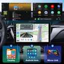 Android 14 Car Radio for 2+32G Honda Civic 2006-2012 10.1'' Touchscreen Car Stereo with Carplay Android Auto Backup Camera Mirror Link GPS Navigation WiFi Bluetooth FM Steering Wheel Controls