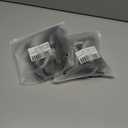 2 x Cat Harness and Leash for Walking, Retractable Cat Harnesses and Leash Set Escape Proof, Breathable Soft Kitten Small Large Harness for Travel Training and Walking, Black, XXS (XXS(chest:8.1"-13.0"))