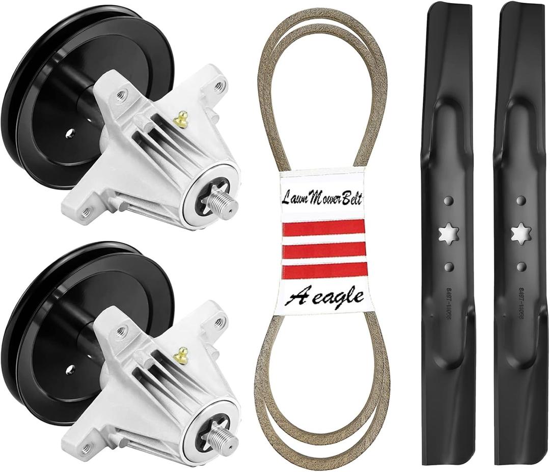 Deck Rebuild Kit for MTD Columbia Troy Bilt 42 inch LT4200 M115-42 T1000 T1400 T1800 Bronco Blade Belt Spindle 618-06991 918-06991 753-08171 742-04308
