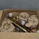 Modern Crystal Bathroom Vanity Light, Gold Bathroom Lighting Fixture, Crystal Brass Vanity Light Fixture Over Mirror, Bath Wall Mounted Lighting for Bedroom, Living Room (3 light-Round)