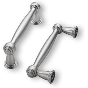 Khtumeware 2 Pack 3 Inch(76mm) Brushed Satin Nickel Cabinet Pulls Kitchen Cabinet Handles Cabinet Hardware for Cupboard Drawer Handles Dresser Pulls