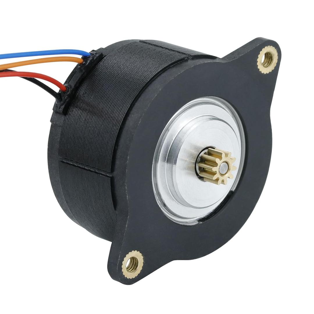 HighTemperature 180 Motors Upgraded NEMA 14 36mm Pancake Motor,3D Printer 10Teeth Extruder Circular Stepper Motors, for Voron 2.4 0.1 0.2 Sherpa Mini Ender 3 V2 Pro, BLV, CR10 3D Printer