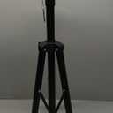 Mount Holder Heavy Duty Rubber Capped Tripod, Adjustable Height from 36.2 x 58.0 inches, Locking Safety PIN and 35mm Compatible Insert, On-Stage or In-Studio Use - PSTND1 (Single)