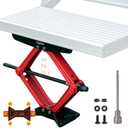 RV Step Stabilizer Kit 3.1-15.7" Height Adjustable, Heavy-Duty 4400lb Load Capacity for Travel Trailers, 5th Wheels and Motorhomes, Foldable and Easy to Install, Hex Socket Included