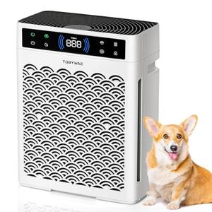 Air Purifiers for Home, Large Room up to 3000 Ft², HEPA Air Purifier for Home Pets with Filter, Air Quality Sensor, Timer, Air Cleaner for Bedroom, Dorm Room, Pet Hair, Office