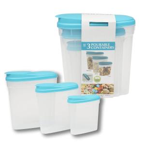 Farberware Set Of 3 Pourable Containers