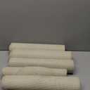 YIHOUSE Beige Bathroom Rug Sets 5 Piece, Absorbent Bath Mat for Bathroom Non Slip Washable, Bath Room Mat Quick Dry, Thin Bath Rug Set for Toilet and Floor