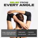 AVALANCHE Elbow Brace to Support Tendonitis, Joint, Golfers Elbow, & Tennis Elbow Relief & Recovery - Elbow Support Compression Sleeve (X-Large)