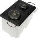 Dorman 603-212 Front Coolant And Washer Fluid Reservoir with Cap Assembly Compatible with Select Ford Models