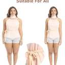 Castor Oil Vest Pack Wrap, 2Oz Organic Cold Pressed Glass Bottle Oil, Soft Organic Cotton Flannel & Waterproof PUL, Reusable Massage Castor Oil Pack Kit