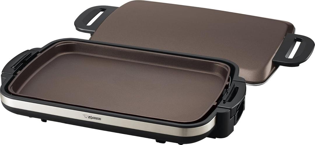 Zojirushi EA-DCC10 Gourmet Sizzler Electric Griddle (Extra Large, Stainless Brown)
