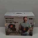 Neck Massager Pillow, Neck and Shoulder Relaxer with Heat, 3 Modes and Strengths, Neck Massager for Pain Relief Deep Tissue, Remote Control, Gift for Women Men Parents Christmas, Black