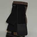 INDEEMAX Ankle Brace for Women & Men, Ankle Compression Sleeve Support Copper Infused Ankle Brace for Sprained Ankle, Plantar Fasciitis Sports, Achilles Tendonitis Pain Relief, Copper Black, M