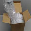 4 Pack Large Plastic Syringe with Handy Plastic Tubing and Luer Connections Large Syringes for Liquid Measuring Watering Refilling Feeding (300ml)